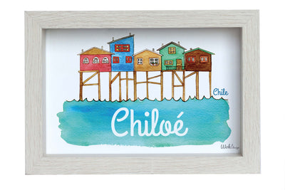 Cuadro Chiloé 10x15