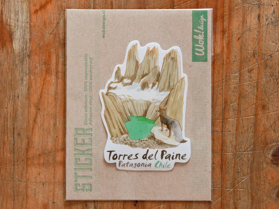 Sticker Torres del Paine